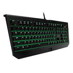 Originaland Resmi R Azer Blackwidow Ultimate Stealth 2016 Wired Mekanis Permainan Keyboard Backlit Sepenuhnya Diprogram Hijau Switch US