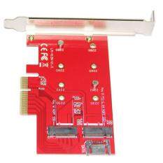Oscar Store PCI-E 4X 16X To M.2 NGFF SSD Adapter Hard Disk Extension Converter Cards Red Malaysia