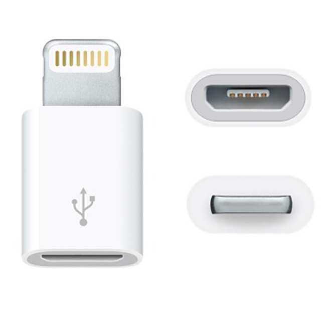 OTG Micro Adaptor Usb Mikro Kabel untuk Lampu 8 Pin Kabel Data Isi Ulang Sinkronisasi Kabel untuk Ponsel-Intl