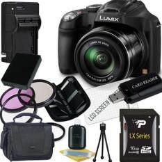 Panasonic Lumix DMC-FZ70 Digital Camera + 16GB SDHC Memory Card + USB SDHC Memory Card Reader + UV FILTER 55MM + CC UV, Florescent, Polarizer Filter Kit (Protect Your Lens!) + Weather Resistant Carrying Case w/Strap + Memory Card Wallet + Two Recharg