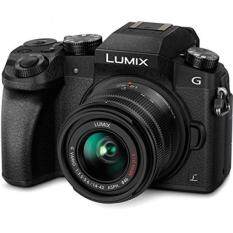 Panasonic LUMIX DMC-G7KK DSLM Mirrorless 4K Camera kit with 14-42 mm Lens and 32GB memory card(Black)