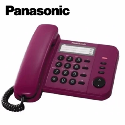 PANASONIC SINGLE LINE PHONE KX-TS520ML (RED)