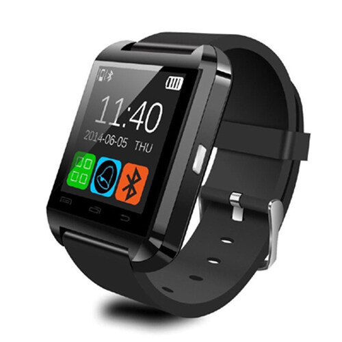 South Rise Pandaoo U8 Bluetooth Pintar Pergelangan Tangan Jam Tangan Mate untuk IOS & Android Samsung/Sony-Internasional