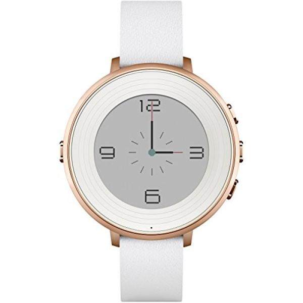 Pebble Waktu Sepanjang 14 Mm Pintar Jam Tangan untuk Apple/Perangkat Android-Mawar Emas-Internasional