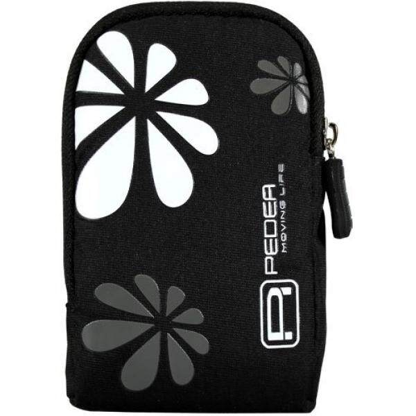 Pedea Kameratasche MIT Schutzfolie F? R Casio Exilim EX-H20G/EX-ZR10/EX-ZR100/EX-ZR200/EX-H20G Schwarz/Weiᄅᆲ-Intl