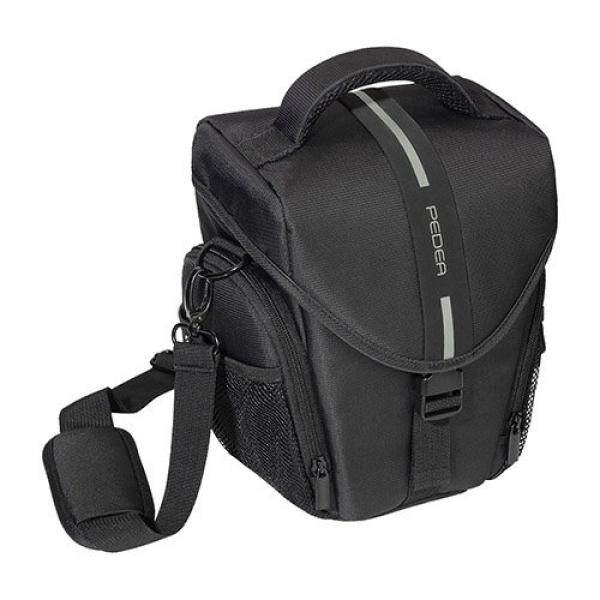 Pedea SLR-Kameratasche MIT Regenschutz Und Displayschutz F? R Nikon D500, D750, D5200/Canon EOS 70D, 77D, 200D, 550D, 1200D, 1300D/Panasonic Lumix G DMC-GH4, Grau-Intl