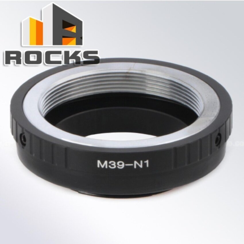 Lensa Pixco Cincin ADAPTER UNTUK M39 L39 39 Mm Sekrup Dudukan Lensa untuk Nikon1 J4 S2 V3 AW1 J3-Intl