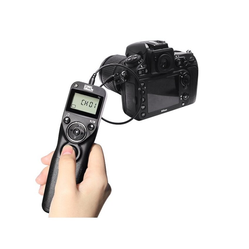 Pixel T3/S1 Wired Timer Pelepasan Rana Jauh Control untuk Sonydslr A900 A700 A550 A350 A200 A99 A65 A35 A55 A37 -Intl