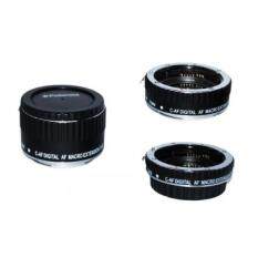 Polaroid Auto Focus DG Macro Extension Tube Set (13mm, 21mm, 31mm) For The Canon Digital EOS Rebel SL1 (100D), T5i (700D), T4i (650D), T3 (1100D), T3i (600D), T1i (500D), T2i (550D), XSI (450D), XS (1000D), XTI (400D), XT (350D), 1D C, 70D, 60D, 60Da