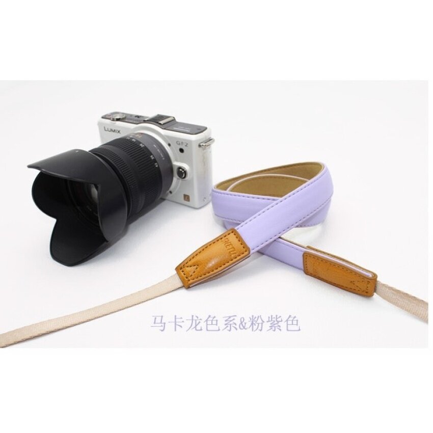 Kamera Polaroid dengan Mikro Kamera Tunggal Tali Shoulderstrap Lanyard RX100M5 XA3 A6000 XA10-Intl