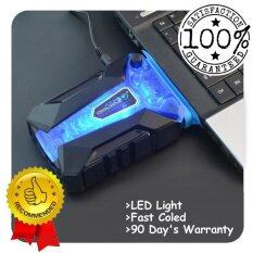 Premium Quality Mini Vacuum LED Light Cooler Cold Portable Cooling Fan Notebook Laptop Malaysia