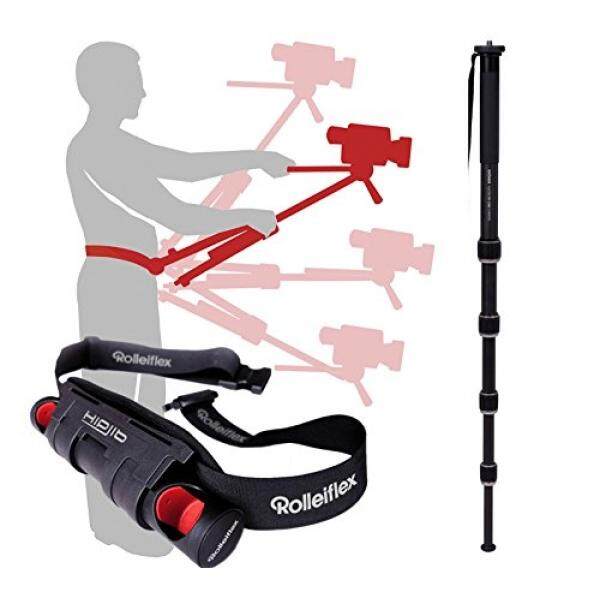 Pro Video Set zum Film Rollei Hipjib die innovative Videostativ-Halterung mit Einbeinstativ Monopod Racer CR-1300 Carbon - intl