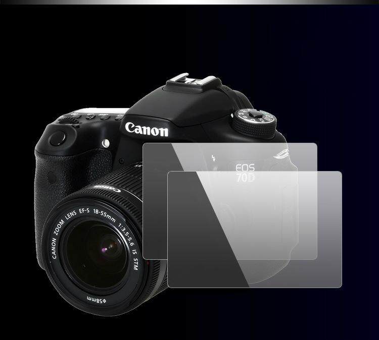 Professional 0.3mm Optical 9H Tempered Glass Screen Protector Skin Film for DLSR Camera Canon Nikon Sony Olympus Samsung Panasonic Pentax (Canon EOS M M2)(Clear) - intl