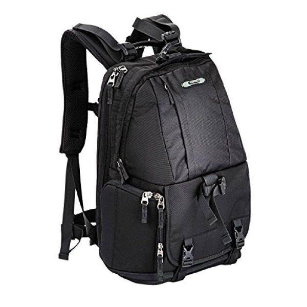 Professional Camera Laptop Backpack SLR DSLR Camera Bag for Hiking Traveling with 15Laptop Ipad Lens Tripod for Canon Nikon Sony Olympus Camera Men and Women - intl