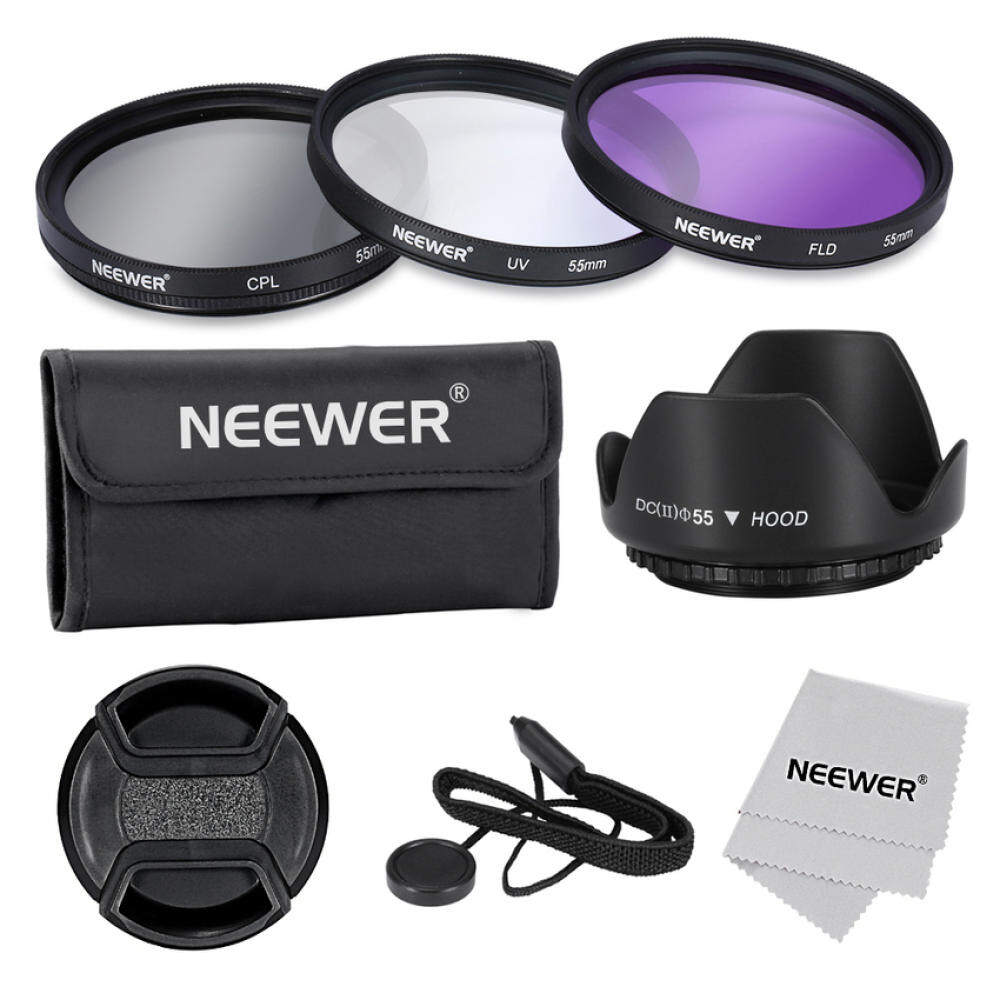Professional Lens Filter Accessory Kit for Canon Nikon Sony Samsungfilm and Other DSLR Camera Lenses