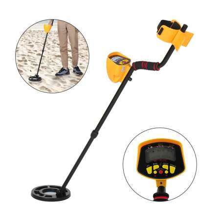 Sway เครื่องตรวจจับโลหะแบบมืออาชีพเครื่องตรวจจับทองหน้าจอ LCD ค้นหา COIL ใหม่