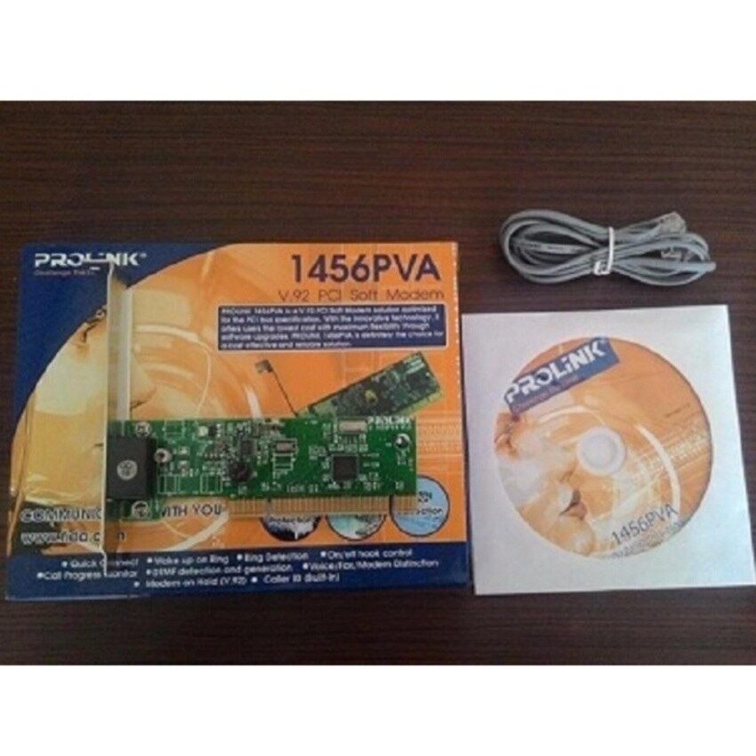 Prolink 1456PVA V.92 PCI Soft Modem - intl