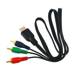 Âm Thanh Video HDMI Đực sang 3 ĐẦU RCA AV Cáp Âm Thanh Video Thành Phần DV Chuyển Đổi Tín HIỆU HDMI sang 3-RCA TIVI Bộ Đổi Nguồn dây chuyền Cho HDTV