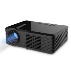 PRS220 2500 Lumens HD Digital LED Projector, Android 4.4 Cortex-A5 Quad Core 1.5GHz, RAM: 1GB, ROM: 8G, Support 1080P(Black)
