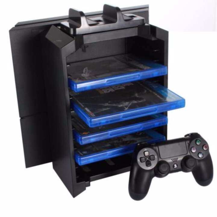 PS4 Charger Storage Tower EMODS GAMING For PlayStation 4 Console With