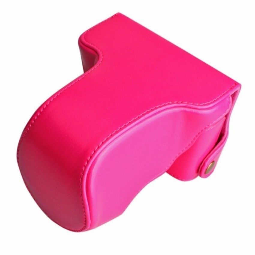 PU Kulit Kamera Kemasan Tas Kamera Sling Tali untuk FujifilmXM1XA1 XA2 XA10 X-M1 X-A1 X-A2 X-A10 16-50 MM Lensa Digital Camerabag Sheng HOTT 100-Internasional