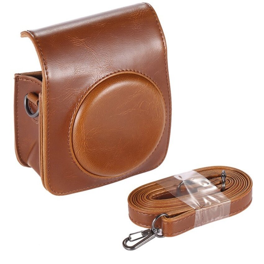 PU Klasik Kulit Vintage Kamera Saku Digital Case Tas Forfujifilminstax Mini 70 Instan Film Kamera-Intl