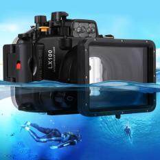 PULUZ 40m Underwater Depth Diving Case Waterproof Camera Housing For Panasonic LUMIX DMC-LX100