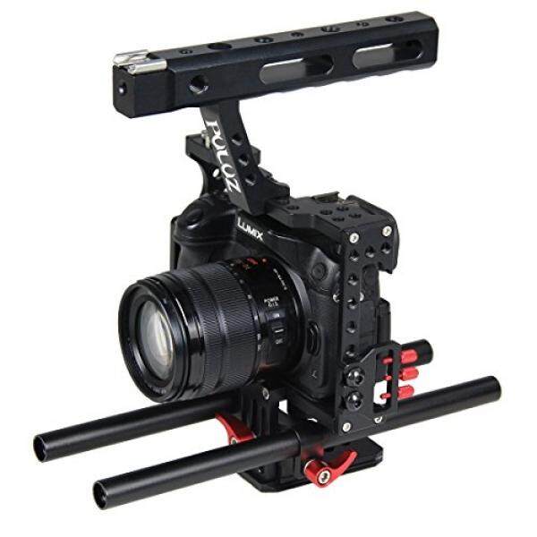 Puluz Kamera Video Handk? gambar Aluminiumlegierung Stabilisator Steadicam Kamerahandkoffer F? R Panasonic G7 Lumix DMC-GH4 GH3 GH1 DMC-FZ2500/SONY A7 A7SII A7SII A7R A7RII A7RII A7II A7000 A6300 A6300 a-Intl