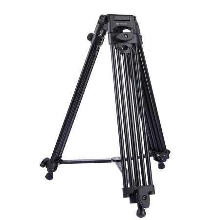 PULUZ Professional Heavy Duty Video Camcorder Aluminum Alloy Tripod For DSLR / SLR Camera, Adjustable Height: 62-160cm