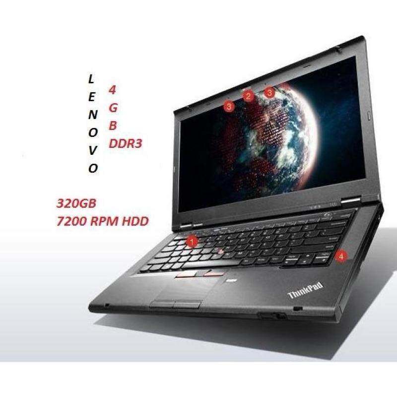 (REFURBISHED) LENOVO Thinkpad T430S INTEL CORE i5 3RD GEN/4GBDDR3/320GB HDD/INTEL HD GRAPHIC/14LED/WIN 7 PRO Malaysia