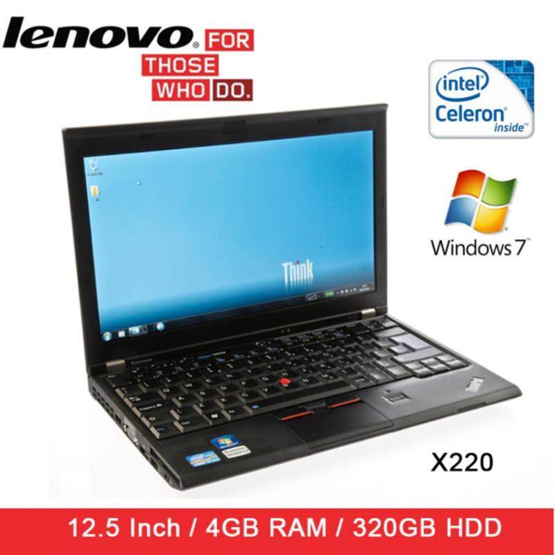 Refurbished Lenovo X220i Laptop / Celeron / 4GB RAM / 320GB HDD / Window 7 / 1 Mth Warranty Malaysia