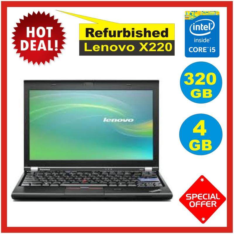 (Refurbished)Lenovo ThinkPad X220 Intel Core i5 2nd Gen 4GB 320GB Malaysia