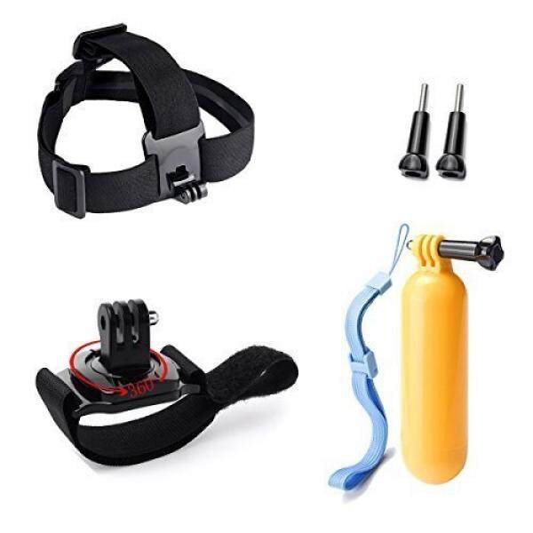 Rhodesy Zubeh? R Kit dari 3 F? R GoPro Hero 6 Hero 5 Sesi Hero 5 Hitam HERO 4 Silver GOPRO HERO 3 + 3 Kamera: schwimmender Griff + 360�� Rotationsarm + Kopfhalterung-Intl