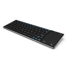 RII K12+ 2.4GHz Mini Wireless Keyboard with Built-in Large Size Mouse Touchpad (