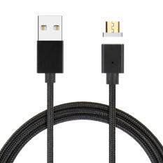 Rondaful 1 M UK Magnetic Micro USB Adaptor Data Charger Pengisian Cepat Kabel untuk Samsung S5 S6 Edge Android Mobile Ponsel dengan Antarmuka Tipe-c-Intl