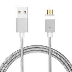 Rondaful 1 M UK Magnetic Micro USB Adaptor Data Charger Pengisian Cepat Kabel untuk Samsung S5 S6 Edge Android Mobile Ponsel dengan Antarmuka Tipe-c-Intl
