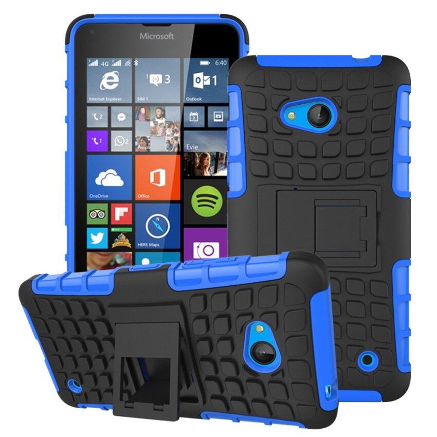 Angin Case TPU/Buah Tough Kasar Hibrida Case untuk Microsoft Lumia 640 (Seperti Yang