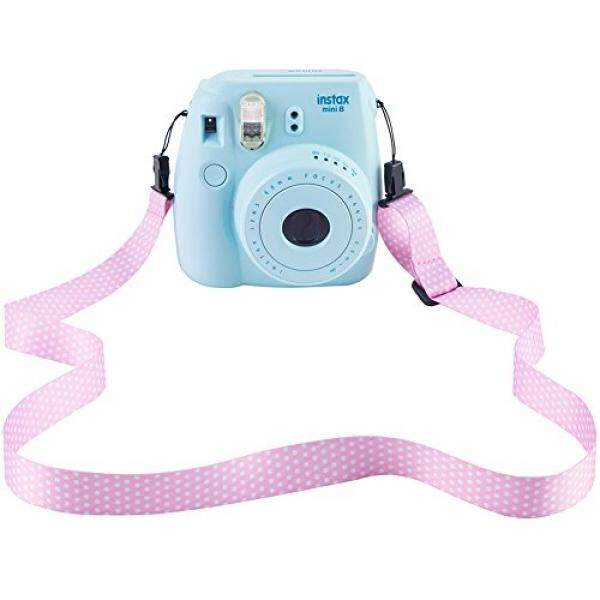Saika Kamera Schultergurt F? R Fujifilm Instax Mini 9/8/8 +/7 S/25/26/50 S/70/90 Sofortige Kamera, rosa Verstellbarer G? rtel Tali Leher F? R Polaroid Kamera Und Digitalkamera-Intl