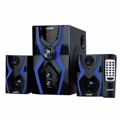 Official Salpido The Ultimate G3X Super Bass 2.1 High Quality Speaker with Bluetooth , FM Radio ,SD Slot , USB Slot