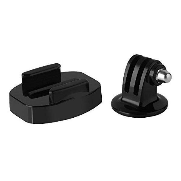 Sametop Stativ Adaptor MIT Schnellverschluss Stativ Sockel Halterung Adaptor Tripod + Cepat Tripod Pelepas Mount F? R GoPro Hero 6, 5, 4 Sesi 3 +, 3, 2, 1 Kameras-Intl