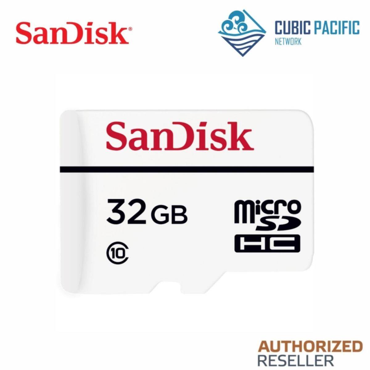 SanDisk Daya Tahan Tinggi 32 GB Pemantauan Video Micro Kartu SD dengan Adaptor untuk Kamera Dasbor & Kamera Keamanan Rumah (SDSDQQ-032G-G46A)