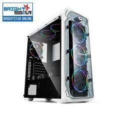 Segotep Lux II Mid Tower ATX Case - White Malaysia