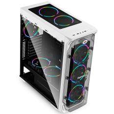 Segotep LUX II RGB ATX Gaming Computer Case - (White) Malaysia