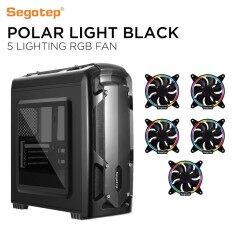 Segotep Polar Light M-ATX Gaming Case + 5x Lighting 12 RGB fan Malaysia