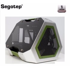 Segotep TG Tempered Glass Fully Aluminium M-ATX/ITX Gaming Case Malaysia