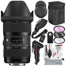 Sigma 18-35mm F1.8 Art DC HSM Lens for Canon with Accessory Bundle and Xpix Professional Cleaning Kit