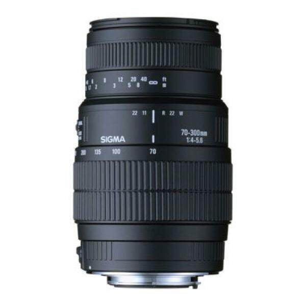 SIGMA 70-300 Mm F/4-5.6 DG Macro Zoom Potret Jarak Jauh Lensa untuk Canon Kamera SLR-Intl