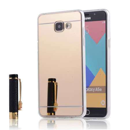 บางหรูหรา Glitter ระยิบระยับสายตาทีพียู Bumper ช็อก - การดูดซึมป้องกันสำหรับ samsung Galaxy A5 2016/A510 - นานาชาติ