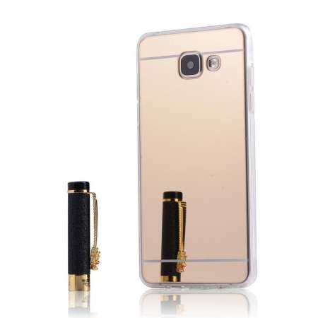 บางหรูหรา Glitter ระยิบระยับสายตาทีพียู Bumper ช็อก - การดูดซึมป้องกันสำหรับ samsung Galaxy A5 2016/A510 - นานาชาติ