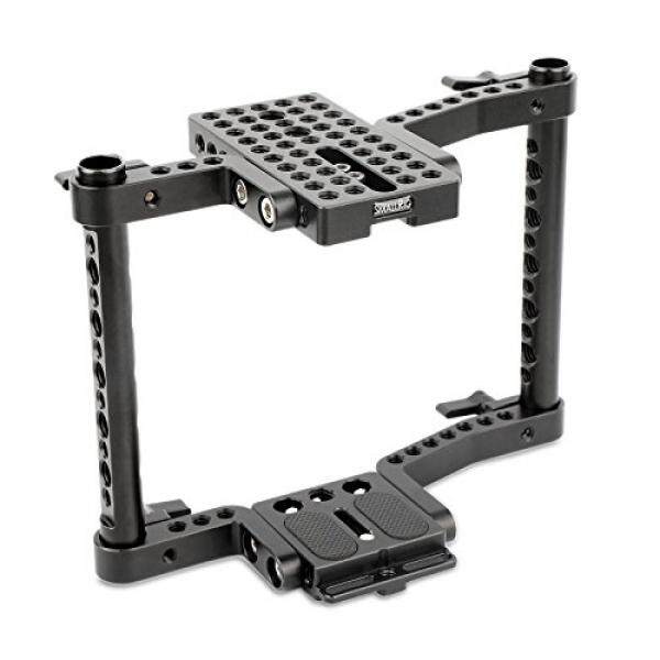 SmallRig Cage for Dslr Camera Panasonic GH5/GH4/GH3, Canon EOS 5D Mark III/80D/70D/6D/7D, Nikon D7200/D7000/D7100, Sony A7II/A7SII, Fujifilm X-T2, Sony A99 - 1584 - intl